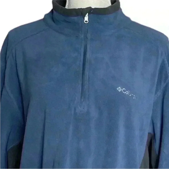 Columbia Lightweight Fleece in Blue/Grey Size XXL EUC - Picture 2 of 7